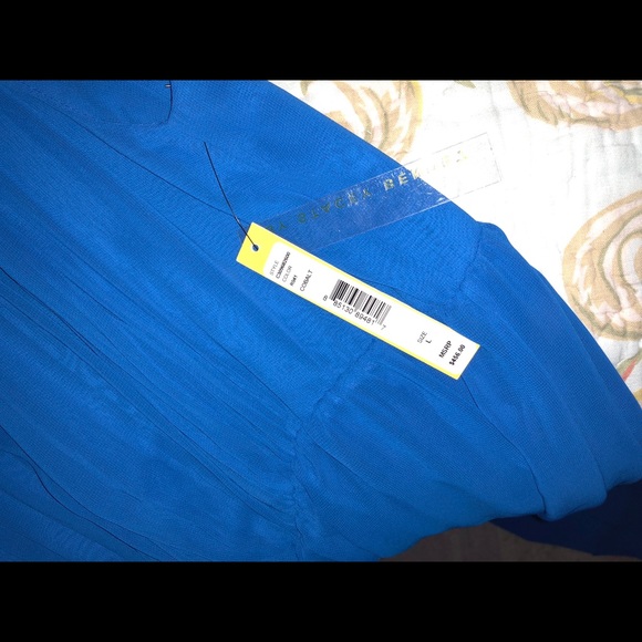 Alice + Olivia long cobalt blue dress - Picture 6 of 6